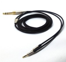 Replacement Cable Fits Hifiman 3.5mm 6.35mm Dual 2.5mm Jack Male 1.2m/4ft