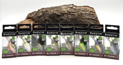 Westin ID-CRANK 2.5 Crankbait 5cm 9g Floating 2,5m Tauchtiefe Wobbler Köder DA