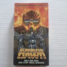 Savage Dawn (1985) VHS B-Movie Biker Motorcyc...