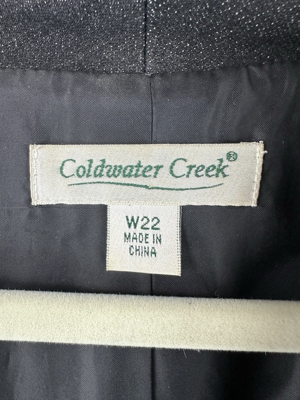 Coldwater Creek Patchwork Striped Jacket Womens 2… - image 8