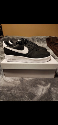 Nike Air Force 1 '07 Black White CT2302-002 Men's Size US SIZE 12