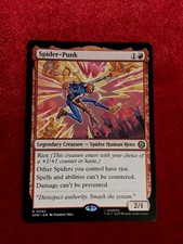 MTG - Marvel: Spider-Man #92 Rare - Spider-Punk 🔥 Unplyd Mnt+