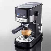 Quest Espresso Coffee Machine / 15 Bar Pressure / 1.5L Water Tank / With 2 Cups
