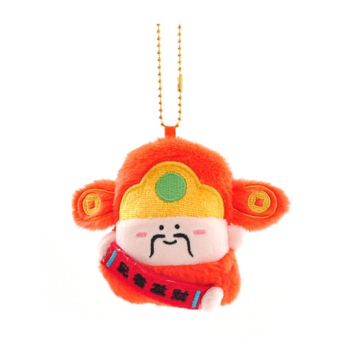 Yuchi Gong Chinese God Fridge Magnet Backpack Decor - Picture 8 of 9
