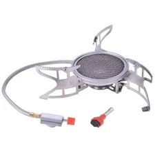 3800W Camping Stove Burner Adjustable Ultralight Backpacking Stove Windproof