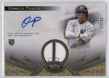 2023 Topps Tier One Tier One Auto Relics 24/99 Oswald Peraza #T1AR-OP Auto 0e3u