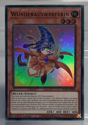 YUGIOH - Wunderauswerferin - SR/Hexer - BLZD-DE98 - Blazing Dominion - DE/NM
