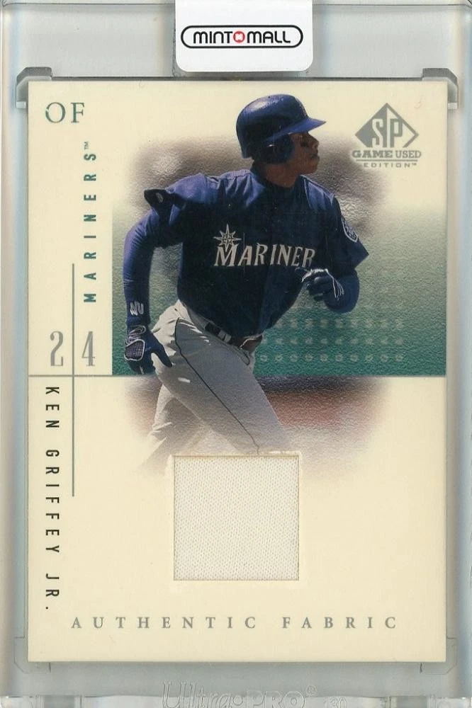 2001 Sp Game Used Edition Ken Griffey Jr. Authentic Fabric Seattle 