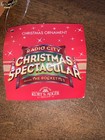 Resin Christmas Ornament Kurt Adler Radio City Music Hall Rockettes  — photo 4