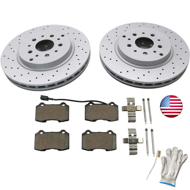Maserati GranTurismo Sport 2008-2020 Rear Brake disc P/N 228411