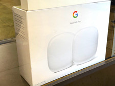 Google Nest Wifi Pro Wi  Fi 6E Booster 2-Pack Mesh System White