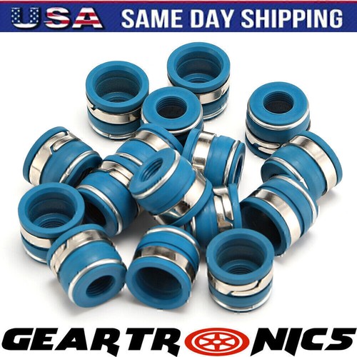 16PC SBC For Chevy Chevrolet Small Block Performance VITON Valve Stem Seal Set - Picture 2 of 12