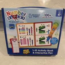 Hot Dots Numberblocks Activity Books Interactive Pen Educational Insights