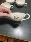 Set of 6    Stetson Black & White Tea Cup RARE Made In USA   — photo 1