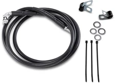 DS Vinyl Brake Line Kit Front +6" Harley Davidson Softail/Dyna #143675