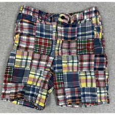 Polo Ralph Lauren Patchwork Shorts Kids 16 Multicolor Madras Plaid