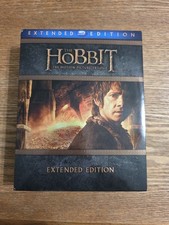 The Hobbit: the Motion Picture Trilogy Extended Edition Blu-ray READ DESCRIP