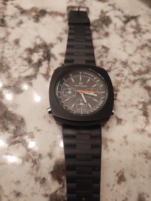 VINTAGE 1970's BFG Baumgartner 598 Run Timer chronograph  RUNNING See Video