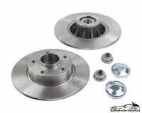 Bosch Bremsscheiben FüR Opel Vivaro Kasten Combi, Renault 01-25