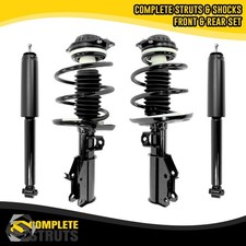 Front Rear Suspension Strut Shock Assembly Kit For 2016-2024 Chevrolet Malibu