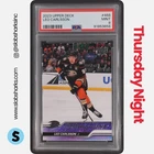 2023 UPPER DECK #468 LEO CARLSSON YOUNG GUNS RC ROOKIE PSA 9