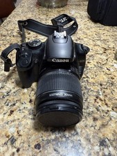 Canon Rebel XTi DSLR Camera with EF-S 18-55mm f/3.5-5.6 Lens  MORE - Black