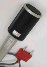 Sony F-99 Vintage One Point Stereo Dynamic Microphone IMP With 2 Prong Plug