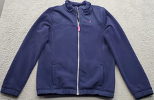 Nautica Jacket Youth XL Navy Fleece Regular Fit Polyester Long Sleeve Full Zip