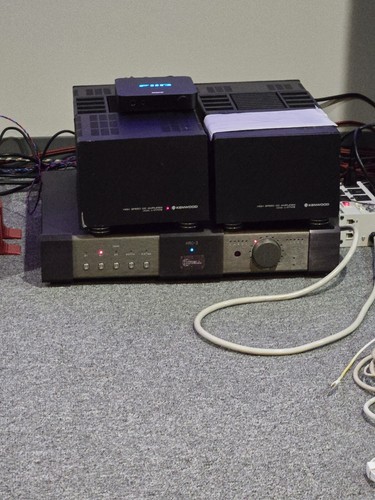  KENWOOD L-07M II DC HIGH SPEED MONOBLOCK AMPLIFIER PAIR