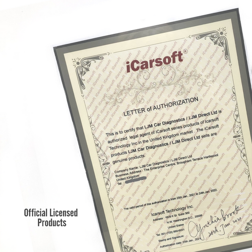 Herramienta de escaneo de diagnóstico de sistema completo iCarsoft CR V3.0 2025 4 fabricantes opcionales - Imagen 2 de 6