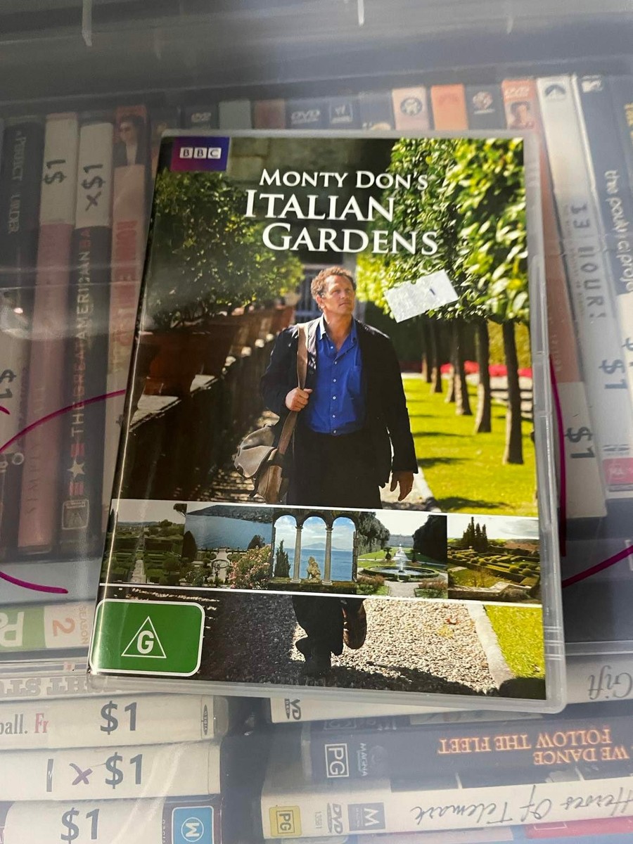 Monty Don's Italian Gardens [DVD][Region very good condition dvd