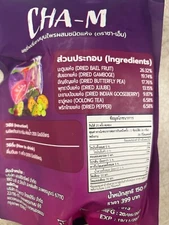 CHA -M Herbal Sliming Tea/Thai Herbal Tea