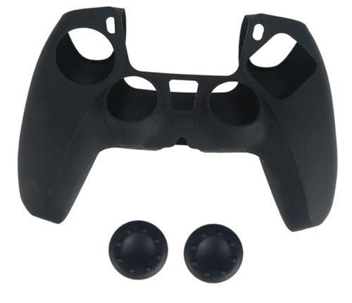 Controller Silicone Protective Cover Case with Thumb Grip Caps for PS5 - Picture 5 of 12