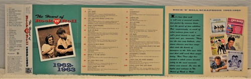 THE HEART OF ROCK 'N' ROLL 1961-1963 Cassette - Picture 2 of 5