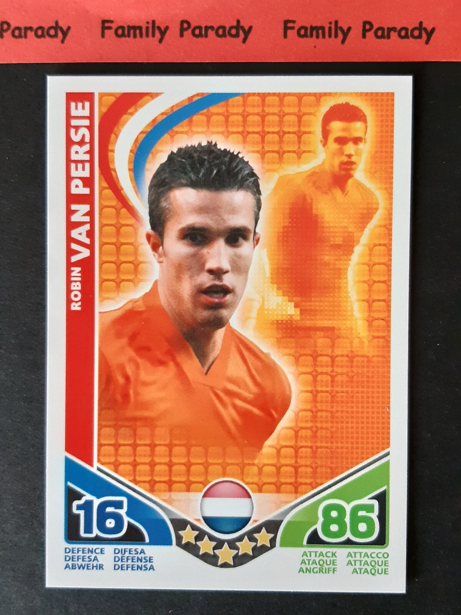 世界10枚限定！ Topps ROBIN VAN PERSIE 直筆サインカード Robin Van Persie 