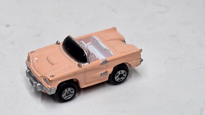 Vintage 1986 Galoob Micro Machines '58 FORD THUNDERBIRD CONVERTIBLE Peach Car