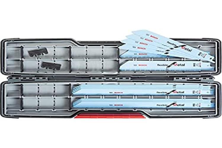 Bosch Professional Set di 20 lame per sega a gattuccio, flessibile (per metallo,