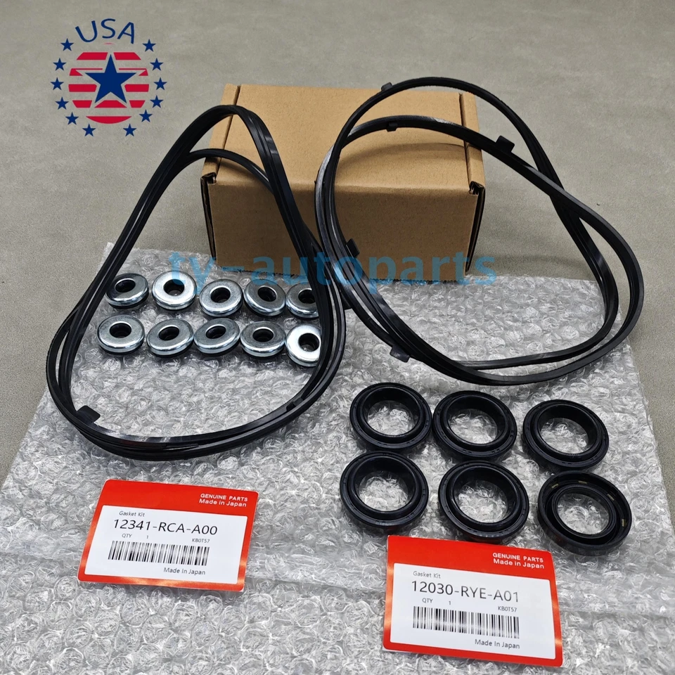 New Engine Valve Cover Gasket Set For Honda Odyssey 2005-2010 3.5L V6 VTEC USA Foto 2 de 4