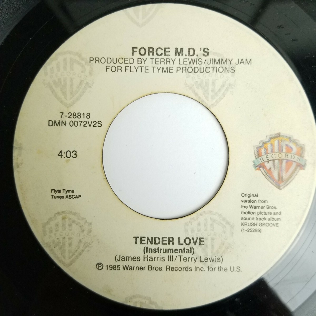 FORCE M.D.'S/TENDER LOVE USオリジナル12インチ FORCE M.D.'s