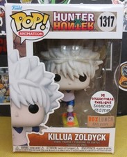 Funko Pop! Anime (DIAMOND) Hunter X Hunter Killua Zoldyck SkateBoard #1317 VHTF