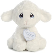 Aurora - Precious Moments - 8.5" Luffie Lamb Adorable Stuffed Animal