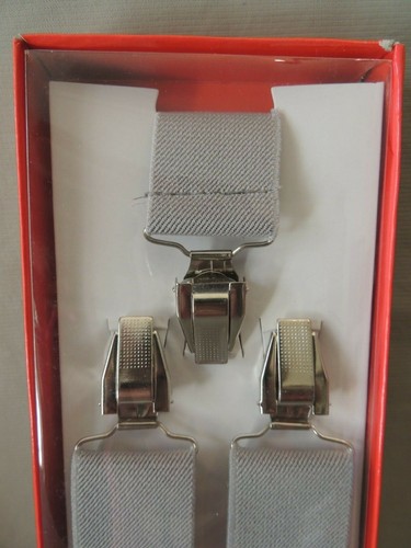 Elasticated trouser straps with metal clips new in the box - Picture 6 of 11