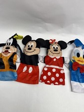 Disney Hand Puppet Mickey Mouse Minnie Goofy Donald Duck plush Melissa Doug 1