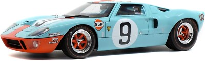Finished Product Solido 1/18 Ford GT40 MK1 1968 Le Mans 24 Win #9 from JP 13989