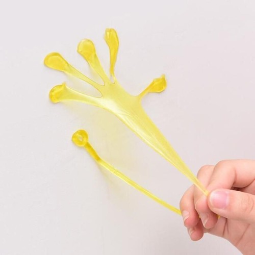 Funny Sticky Hands Toy Palm Elastic Sticky Squishy Slap Palm Toy Kids 5-50 Pcs - Picture 8 of 18