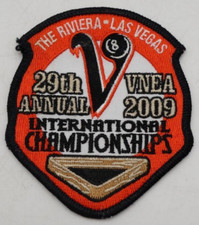 8-Ball League VNEA 2009 International Championship PATCH  Pool Billiards Player