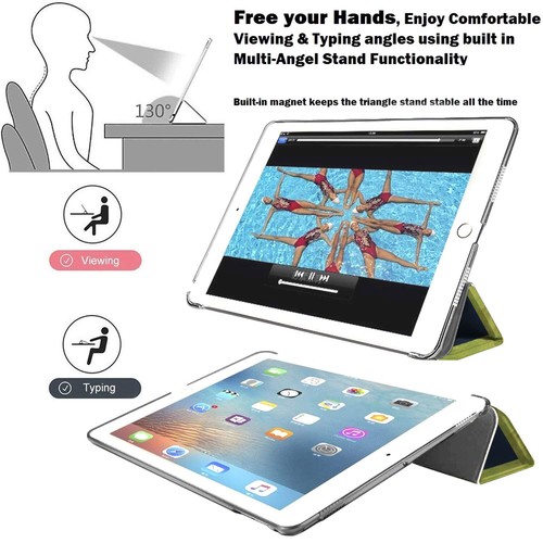 iPad Pro 12.9 11 Mini 5 4 3rd 2nd 1st 10.5 9.7 10.2 10.9 Hard Case Olivia Tree - Picture 93 of 172