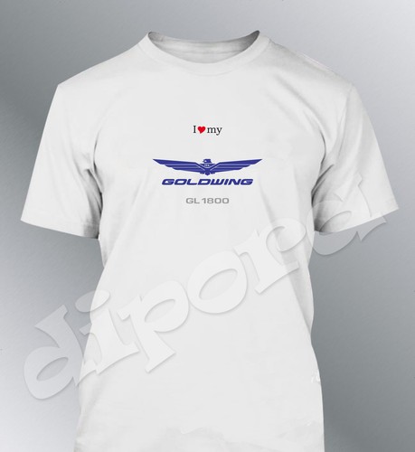 Tee shirt personnalise Goldwing GL 1800 S M L XL XXL homme moto - Imagen 7 de 13