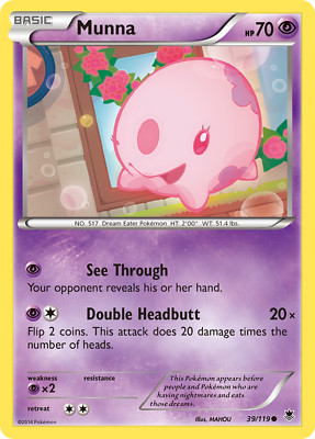 Munna (39/119) [XY: Phantom Forces]