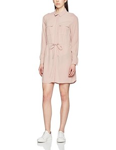 pink cord shirt dress